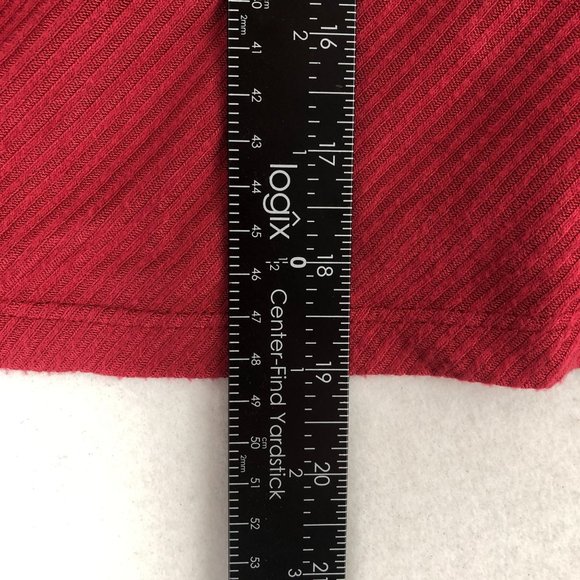 BB Dakota NWT Women's Size Medium Earth Red Hang Loose Wide Sleeve Crop Top - Picture 4 of 9